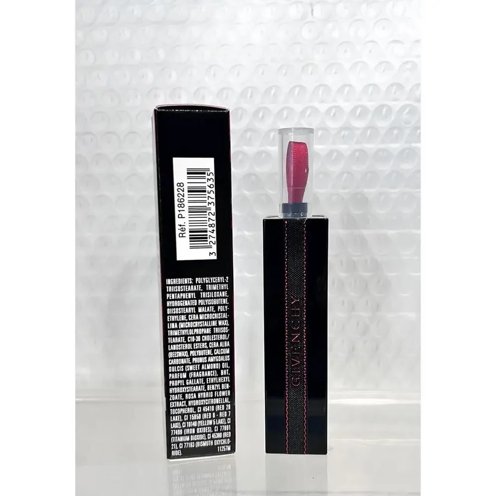 Givenchy Rouge Interdit #25‎ Revelateur Ltd. Ed. Marble Lipstick (Red) NIB